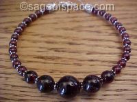 Garnet Love Spell Goddess Bracelet