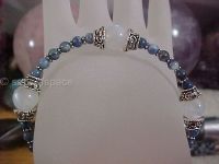 Rainbow Moonstone Moon Goddess Bracelet