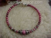 Aphrodite Love Goddess Bracelet in Rhodonite