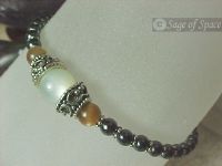 Protection Bracelet in Moonstone & Sunstone