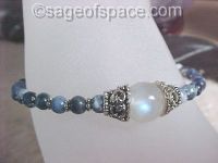 Rainbow Moonstone Wish Bracelet